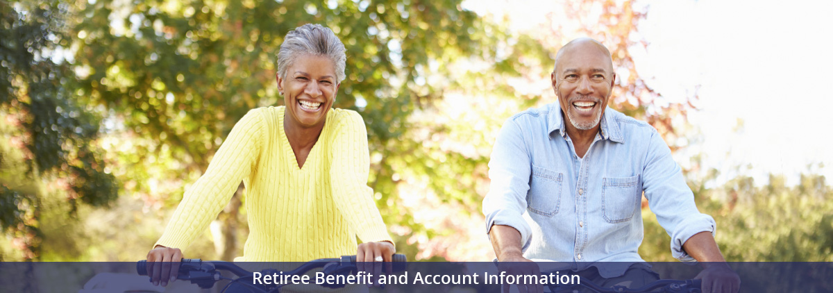 retiree benefits and account information