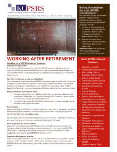 thumbnail of Working After Retirement Flyer